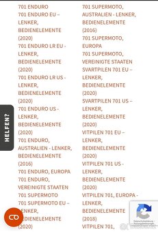 KTM,Husqvarna,Elektronické ovládání plynu.1290,690,701 - 5