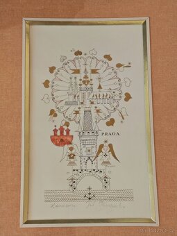 Prodej pozůstalosti, sklo obrazy - 5