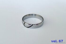 Snubní prsteny z chirurgické oceli - 5