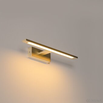 Nástěnné svítidlo mosazné 41,5 cm vč. LED IP44 - Jerre - 5