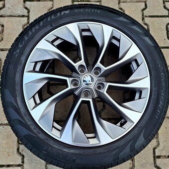 Originál sada disků Škoda Kodiaq 5x112 R19 Aronia - 5
