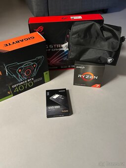 Herní PC / Ryzen 7 5700 + RTX 4070 super / - 5