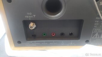 NOVÉ Retro rádio SANGEAN - dřevěné, FM/AM tuner - 5