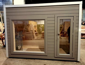 Sauna Marivox, venkovní finská sauna, barelová sauna - 5