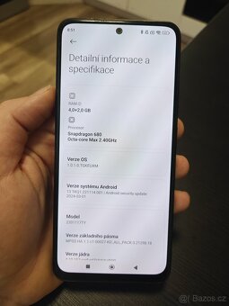 Xiaomi Redmi Note 11, 4GB/128GB Graphite Gray top stav - 5