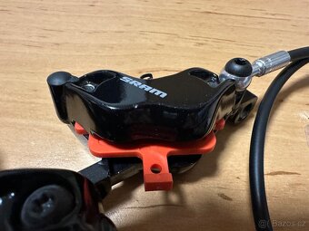 Brzdy SRAM GUIDE T, čtyřpístkové, zánovní - 5