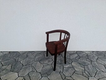 Celodřevěné křeslo THONET po renovaci - 5