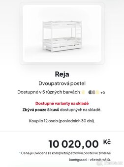 Palanda Reja 800x1900 bílá - 5