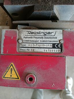 Hydraulický lis -nůžky na kování k výrobě oken - 5