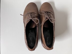 Kožené boty na podpatku Marc, vel. 38 - 5