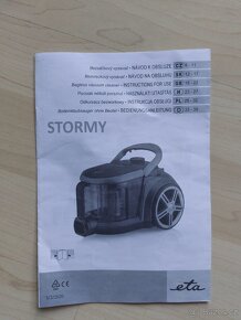 Bezsáčkový Vysavač ETA Stormy - 5