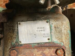 Stabilní motor 1S100K s kompresorem - 5
