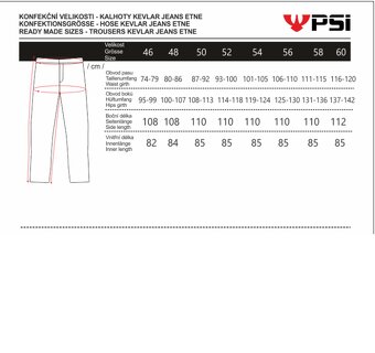 Kevlar Jeany Psi Hubík vel. 48 - 5