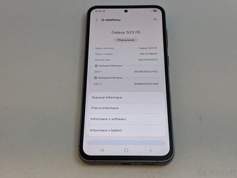 Samsung Galaxy S23 FE 8/128gb black. Záruka 6 měsíců. - 5
