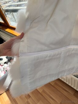 Kožich polární líška bílý m-xl - 5