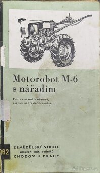 Motorobot M-6 čtyřkolový - 5