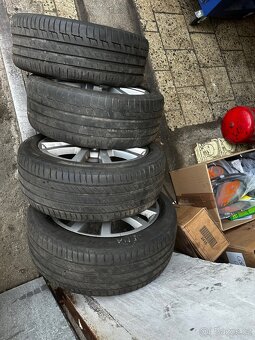 Alu kola 5x112 r17 original škoda - 5