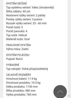 Vřetenová sekačka Stiga SCM 240 R - 5
