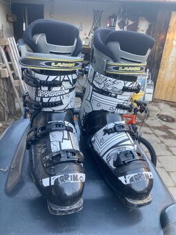 Lyže Rosignol + lyžáky Lange - 5