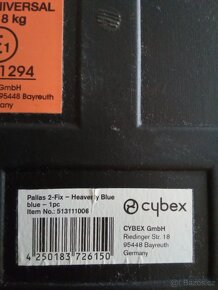 AUTOSEDAČKA CYBEX PALLAS  2-FIX - 5