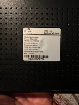Prodám Dual Band Wifi Router AC 1200 - 5