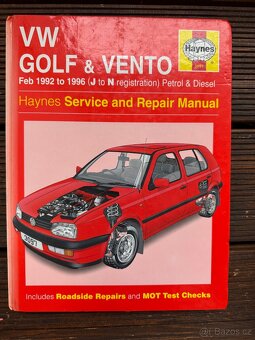 VW GOLF SCIROCCO JETTA VENTO CADDY CORRADO manualy a knihy - 5