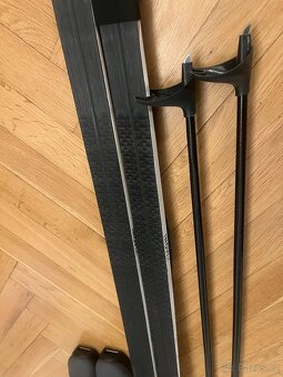 Dětské běžky 130 cm - set hůlky a boty - 5