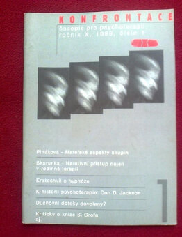 časopisy pro obor PSYCHOLOGIE -Konfrontace - 5