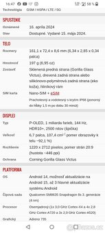 Motorola Edge 50 Ultra 5G.. 16gb/1000gb.. Tmavá metalíza. - 5