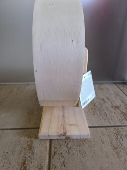 Kolotoč dřevěný pro hlodavce, 28 cm - 5