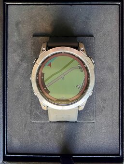 Garmin Fenix 7X Sapphire Solar + kožený řemínek – výborný st - 5