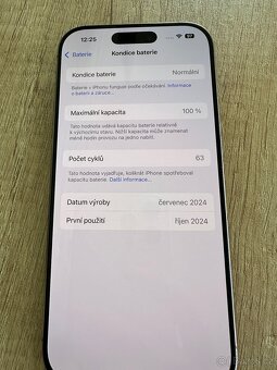 iPhone 16 Pro – 128 GB – Pouštní titan | 100% baterie - 5