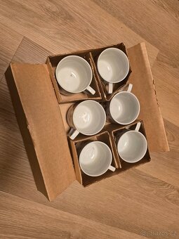 Porcelánové hrnečky 6 ks - Karlovarský porcelán - 5