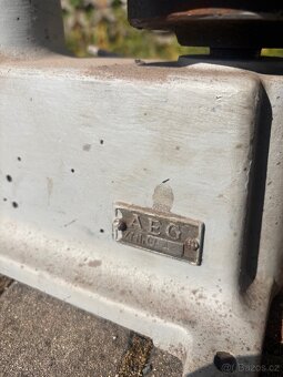 HISTORICKÁ VRTAČKA ( AEG ) - 5