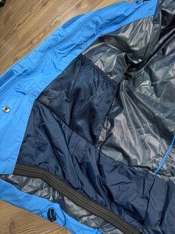 KRÁSNÁ PÉŘOVÁ LYŽAŘSKÁ BUNDA zn. COLUMBIA vel. M - 5