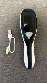 LED masážní kartáč s dávkovačem oleje - 5