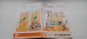 Čtyřlístek č. 90 - 97. Ročník 1981 - 5