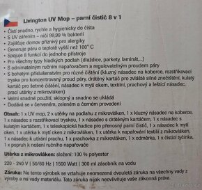 Parní mop /zcela nový - 5
