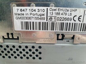 OPEL CD30 MP3 - MERIVA VECTRA CORSA - 13188479 - 7647104310 - 5