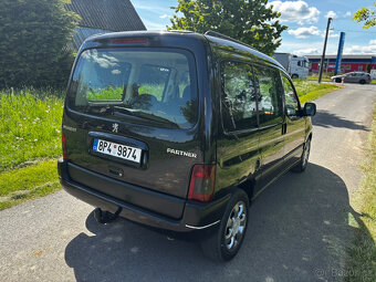 Peugeot Partner 1.6i 80kW, Klima, Tažné, Nová STK - 5