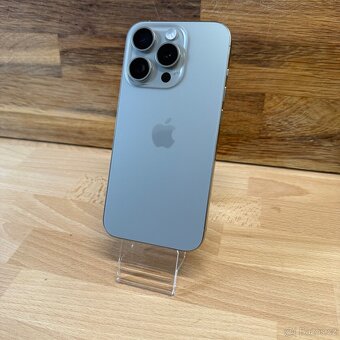 iPhone 15 Pro 128GB, šedý, 100% baterie (rok záruka) - 5
