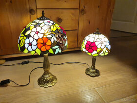 Vitrážová lampa VELKÁ - Tiffany styl - 5