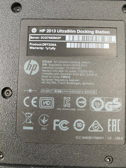 HP 2013 UltraSlim Dokovací stanice D9Y32AA, 2ks - 5