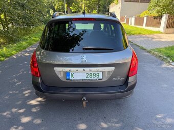 PEUGEOT 308 KOMBI, 1.6 benzín, NOVÁ STK, tažné zařízení - 5