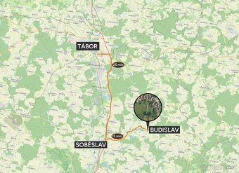 Pozemek, bydlení, prodej, Budislav, Tábor - 5