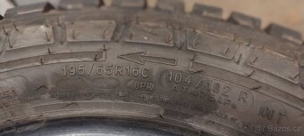 Zimní pneumatiky Michelin 195/65R16C 8,00mm DOT 2022 - 5