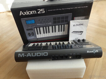 MIDI klavesy M-audio Axiom 25 - 5