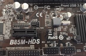 zákaldná doska Asrock B85M-HDS pre intel CPU 4.gen - 5