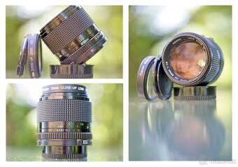 Portrétní Canon 85mm f/1.8 FDnew Lens (1979+), Closeup Lens - 5