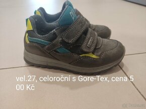 Celoroční boty 27 - 5